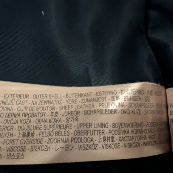 Black leather jacket - Picture 6 of 6